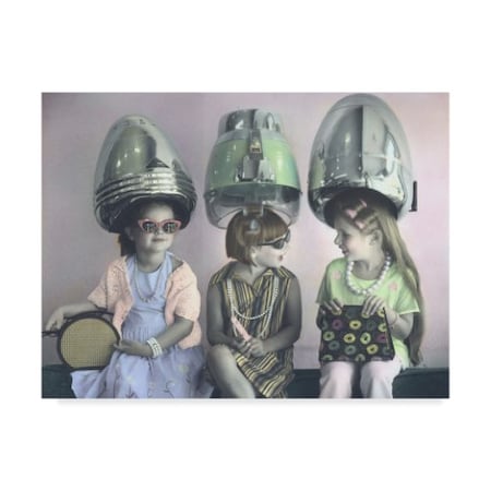 Gail Goodwin 'Girls Day Out' Canvas Art,35x47